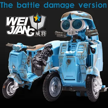 Sqweeks Pre-Ordero legetøj Transformation 5 toy robot MW-002 versize metal del Sqweeks Figur Den sidste Ridder Dreng legetøj WEIJIANG