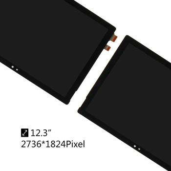 Srjtek Dele 12.3 til Microsoft Surface Pro 4 (1724) LCD-Skærm Matrix Touch Digitizer Skærm Pro4 1724 Forsamling LTN123YL01-001
