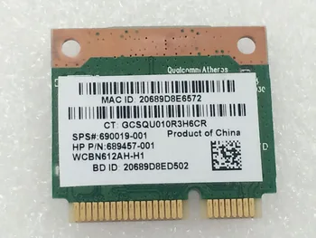 SSEA Nye Wifi Bluetooth4.0 for Atheros QCWB335 halvdelen Mini-PCI-E Trådløse Kort 300Mbps til HP P/N 689457-001 SPS 690019-001