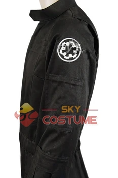 Star Wars Imperial Tie Fighter-Pilot, Flight Passer til Cosplay Kostume Uniform Passer til Halloween, Karneval Komplet Sæt Gratis fragt