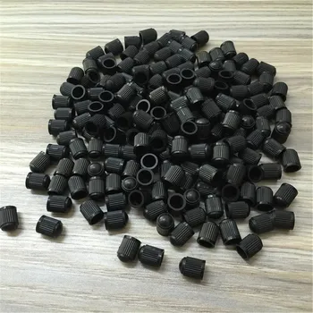 STARPAD (80 stykker/masse) For Dæk gummi hætte vakuum ventil hætte bil, motorcykel gas dyse vakuum dyse almindelig sort plast