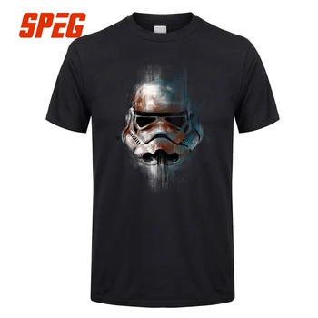StarWars T-Shirt Mand Star Wars T-Shirt Mænd Toppe Imperial Stormtrooper Korte Ærmer Bomuld Luksus Mærke Tøj Trænings-Og Tees