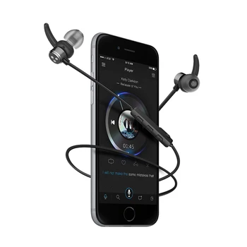 STAVELSE D3X Bluetooth hovedtelefon Stereo Magnetiske Vandtæt BT 4.2 Musik Mic Fjernbetjening Bluetooth-Headset til Android, IOS