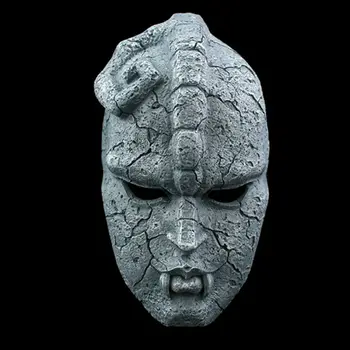 Sten Ghost Fuld ansigtsmaske, som Harpiks Maske Unge Tegneserier JOJO Fantastiske Eventyr Gargoyle Tema Masker, Halloween Maskerade Part Rekvisitter