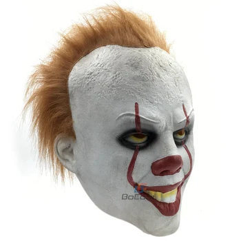 Stephen King ' s It-Pennywise Maske Kostume Skræmmende Halloween Maske Cosplay Det Klovn Latex Party Mask Prop