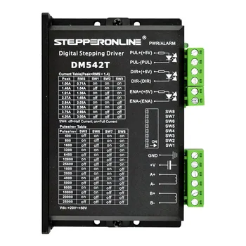 Stepmotor Controller Digital Stepper Motor Driver 1.0-4.2 EN 20-50VDC for Nema 17, 23, 24 Stepper Motor