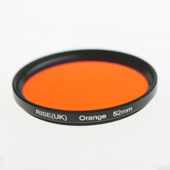 STIGE(UK) 52 mm fuld farve orange linse Filter til Nikon D3100 D3200 D5100 SLR Kamera linse gratis fragt