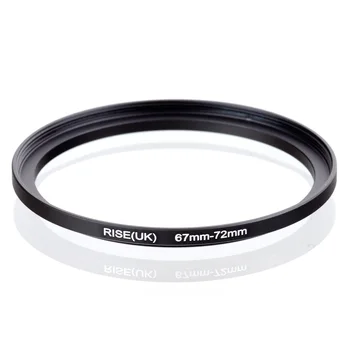STIGE(UK) 67 mm-72mm 67-72 mm 67 til 72 Trin Filter, Ring Træde Adapter Adapter Black+giftping