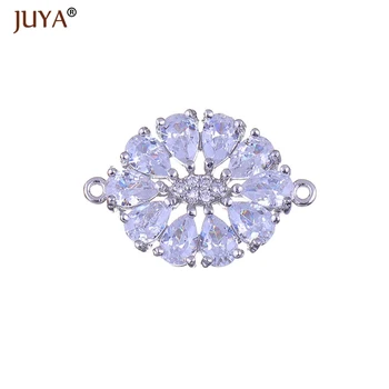 Stik til smykkefremstilling engros luksus AAA Østrigske cubic zirconia krystal charme resultater diy armbånd, halskæder