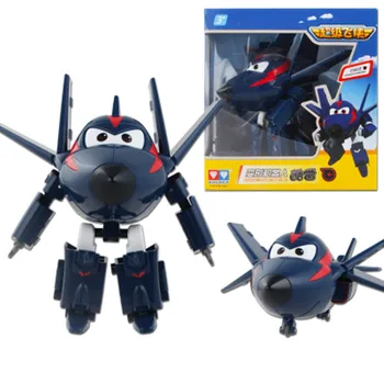 Stor!!!15cm ABS Super Vinger Deformation Fly Robot Action Figurer Super Wing Transformation legetøj til børn gave Brinquedos