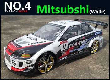 Stor fjernstyret Bil 1:10 Høj Hastighed Racing Bil For Mitsubishi Championship 2,4 G 4WD Radio Control Sport Drift Racing elektroniske legetøj