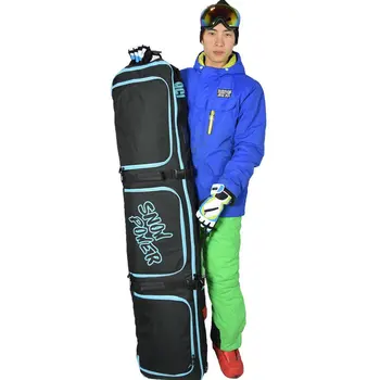 Stor Monoboard snowboard taske store skiløb beskyttende etui, professionel sport ski udstyre med hjul, ski pose dobbelt yrelsen