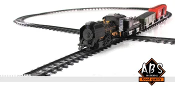 Stor Størrelse Klassisk legetøj batteridrevet Railway tog Toget Elektrisk Legetøj Jernbane Bil med Lyd&Lys Og Jernbane Bil for Barnet