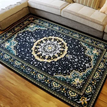 Stor størrelse persisk tæppe ,stor størrelse stue sofabord, tæppe, rektangel jorden måtten , klassiske boligindretning