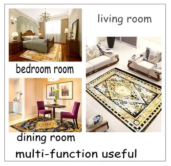 Stor størrelse persisk tæppe ,stor størrelse stue sofabord, tæppe, rektangel jorden måtten , klassiske boligindretning