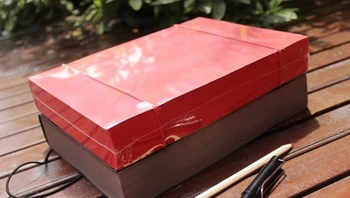 Stor Tyk Ordbog, Dagbog Bog B5 Let Papir Materiale Tidende Bandage Notebook 420 Sider Beige Farve Papir Ark Detail Gave