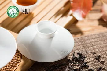 Store Hvide Gongfu Te-Porcelæn Gaiwan 210ml 7.1 fl oz