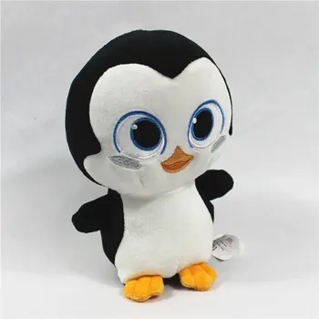 Store Øjne Plys Legetøj Dukke Barn Brithday 15cm Sort Penguin Baby For Børn Gaver