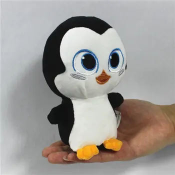 Store Øjne Plys Legetøj Dukke Barn Brithday 15cm Sort Penguin Baby For Børn Gaver