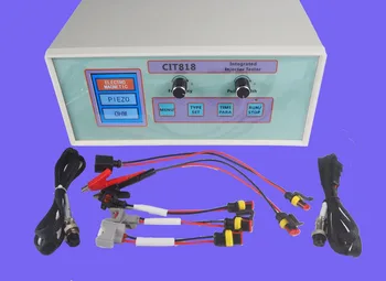 Stort LCD-CIT818 multifunktion diesel common rail-indsprøjtning tester diesel Piezo Injector tester elektromagnetisk driver injector