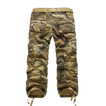 Stort Plus Size Nye Taktiske Bukser Militære Mænd Camouflage Cargo Bukser Mandlige Arbejdstøj Casual Bukser
