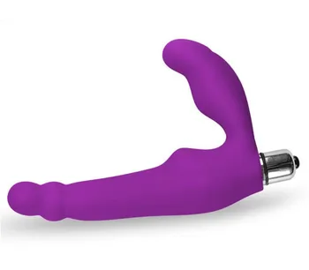Stropløs Strapon Silikone Dildo Vibrator Prostata Massager Lesbiske Stropløs Strap On Penis Dong Sex Legetøj til Kvinder