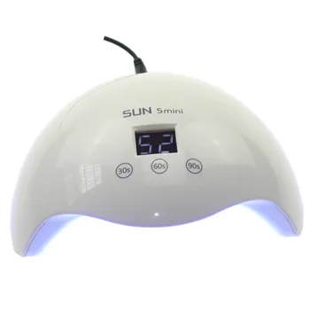Sun5 Mini Søm Lampe-Timeren Hukommelse UV-lampe Søm Tørretumbler Kabine uv Gel LED Neglelak Negl Toenail Salon Beauty Værktøj