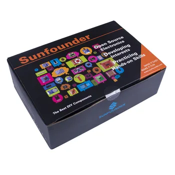 SunFounder Super Starter Learning Kit V3.0 til Raspberry Pi 3, 2 Model B & 1 Model B+, Herunder 123-Side Vejledning Bog