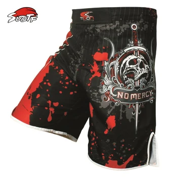 SUOTF Pro MMA Fight MMA-korte shorts Muay Thai kick boxing gel bur bukser bukser Sanda boksning sport bukser M-XXXL
