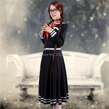 Super Dangan-Ronpa 2 Fukawa Toko Danganronpa Kjoler Cosplay Kostume Skole Uniform Studerende Kostume Til Pige Kvinder