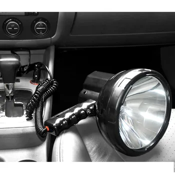 Super lyse 12V 220W HID Xenon H3 Bærbare Spotlight til jagt,camping,køretøj,35W/55W/65W/75W/100W/160W søgelys