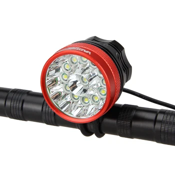 Super Lyse 25000 Lumen 13* XML T6 LED Cykel Lampe Nat MTB Cykling Styret Cykel Lys med Batteri Sæt og Rød Baglygte