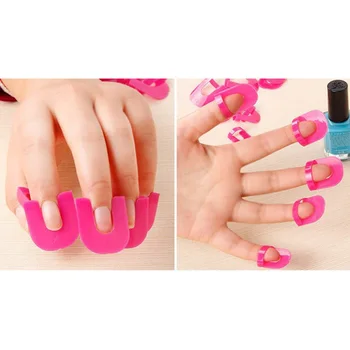 Super Neglelak Spill-Resistent Af Kreative Manicure Neglelak Forme Protector Nail Art Værktøj Til Professionelle