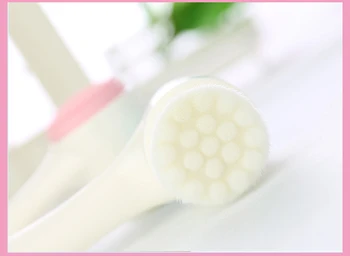 Superfine Fibre Soft Facial Massage-Deep Pore Cleansing Børste Silikone Ansigt Vask Børste Massage Værktøj