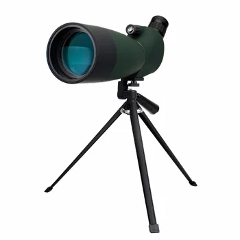 SVBONY SV28 Spotting Scope 25-75x70mm Teleskop med Zoom-Vandtæt Vinklet Monokulare w/Stativ Blød Sag Birdwatch F9308B