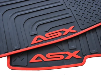Særlige gummi bil måtter vandtæt skridsikre tæpper miljømæssige tykkere sektion for Mitsubishi ASX