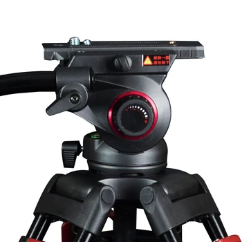 Særlige tilbud miliboo MTT609A Aluminium professionelle video-camcorder Stativ VS manfrotto stativ