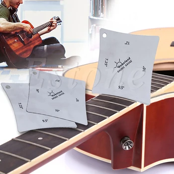 Sæt af 2 Guitar, Bas Pladsen Radius Måle Fingerboard Måling af Violinbygger Værktøjer