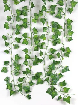 Søde DIY Kunstige Blomster, Vin green star shape 81 blade valentins dag bryllup dekoration simulering blomster vinstokke dekorative