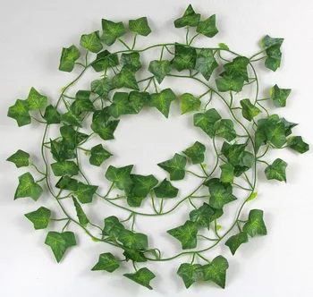 Søde DIY Kunstige Blomster, Vin green star shape 81 blade valentins dag bryllup dekoration simulering blomster vinstokke dekorative
