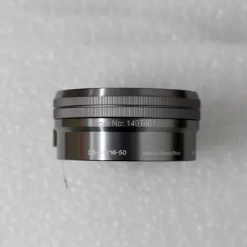 Sølv/Sort Eksterne stationære tønde Med Zoom-ringen med Zoom swich dele Til Sony E PZ 16-50 f/3.5-5.6 OSS(SELP1650) linse