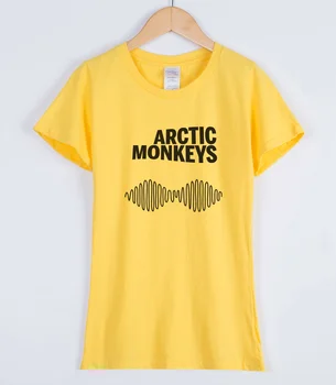 T-shirts Til Kvinder 2017 Summer Harajuku Arctic Monkeys Mærke Tøj Print Skjorte For bedste Kvindelige t-Shirt T-shirt