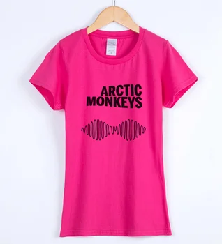 T-shirts Til Kvinder 2017 Summer Harajuku Arctic Monkeys Mærke Tøj Print Skjorte For bedste Kvindelige t-Shirt T-shirt