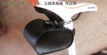 Taiwan Kaile imiteret læder cool stil tyk vintage cykel sadlen bag taske taske taske