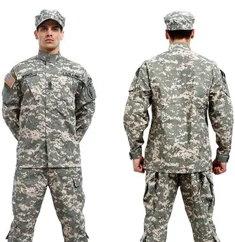 Taktisk Airsoft Uniform ACU Digital Camouflage Passer til Bekæmpelse af Jagt Tøj Indstille Uddannelse Uniform