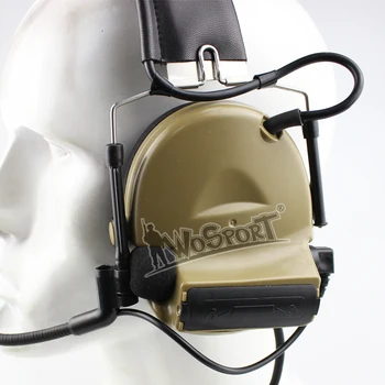 Taktisk Headset med støjreduktion Annullering af Elektronisk Lyd Afhentning Comtac II for To Måde for Walkie Talkie Hjelm Kommunikation