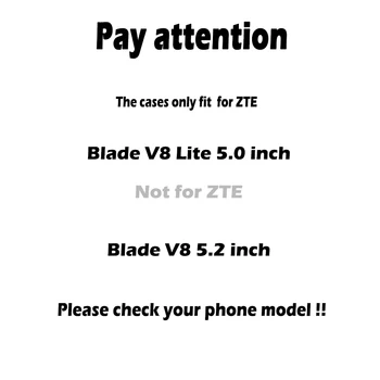 TAOYUNXI Flip Tilfælde For ZTE Blade V8 Lite 5.0 tommer ZTE V8Lite Malet Læder Mobiltelefon Tasker Stå Dækker Wallet-Kortholderen