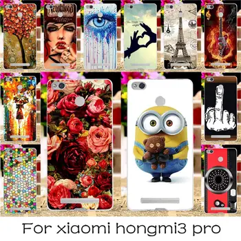 TAOYUNXI Silikone & Plast Telefon Dække Sagen For Xiaomi Redmi 3S Redmi 3 Pro Redmi 3S Pro Redmi3 Pro 5.0 Tommer coverenheden
