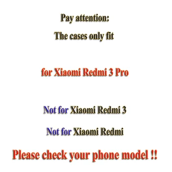 TAOYUNXI Silikone & Plast Telefon Dække Sagen For Xiaomi Redmi 3S Redmi 3 Pro Redmi 3S Pro Redmi3 Pro 5.0 Tommer coverenheden