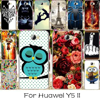TAOYUNXI Silikone Plastik Telefon Tilfældet For Huawei Y5II Y5 II 2 2. Y6 Ii Kompakt 5.0 Y6 Ii MINI CUN-U29 Ære 5A 5.0 LYO-L21 Dække